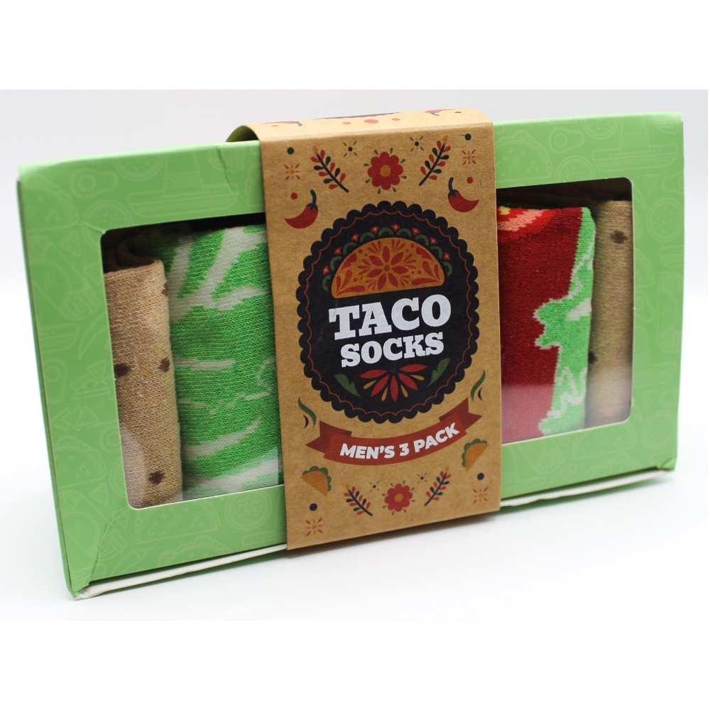 NWT Taco socks gift set- 3 pairs